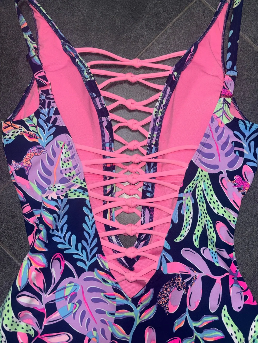 Lilly Pulitzer navy one